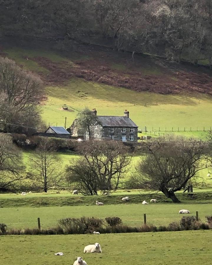 Bryn Glas Wales Villa Llangynog Exteriör bild
